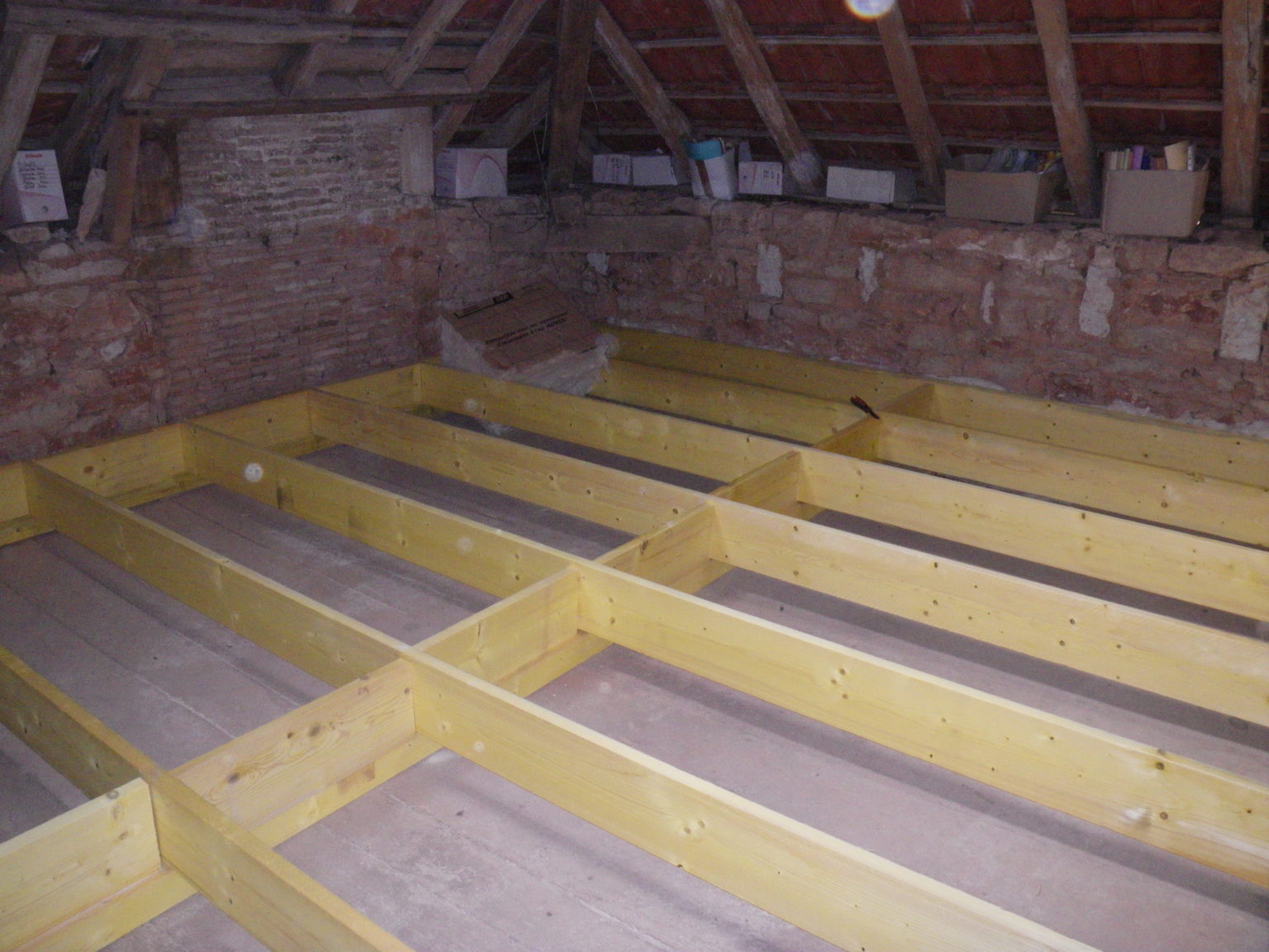 isolation plancher grenier